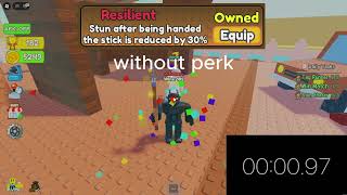 values of the perks in Tag Me!