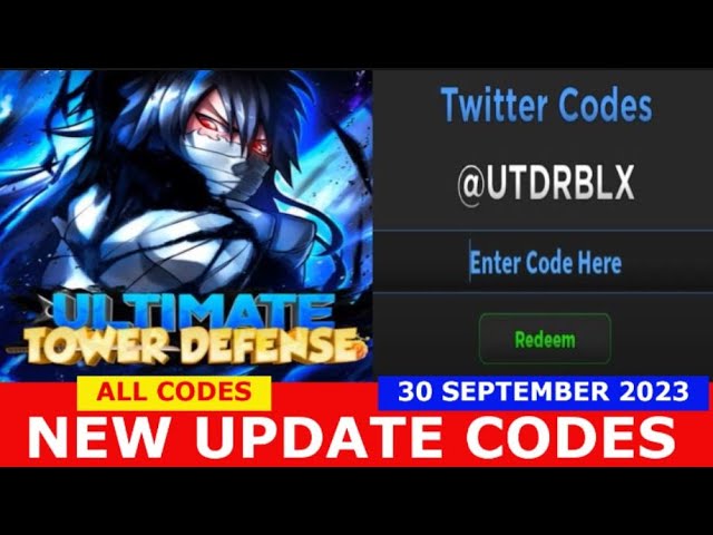 New Update* Ultimate tower defense codes