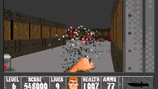 AReYeP's WolfenDoom - Level 6 (E1M6)