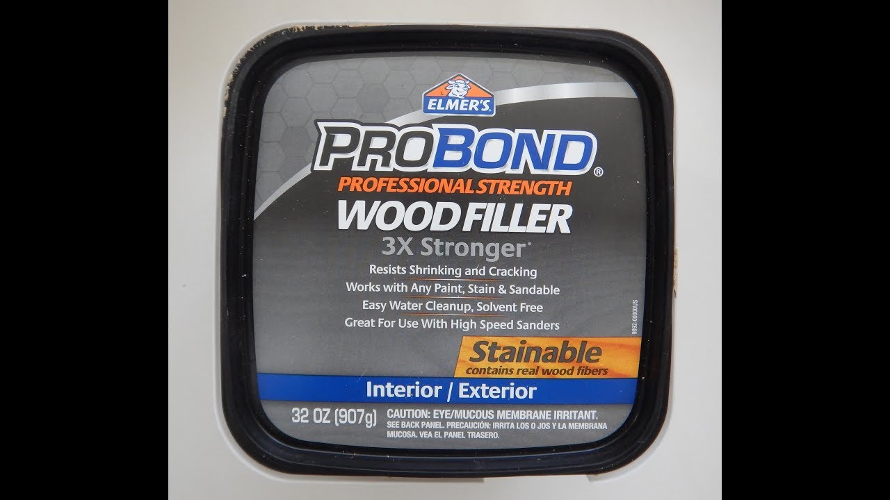 Elmer S Pro Bond Wood Filler Real World Product Review