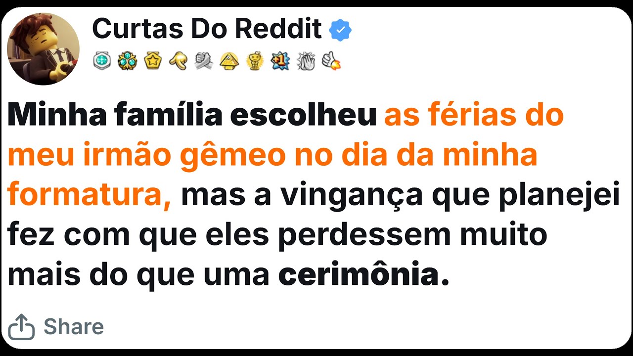 Minha família preferiu as férias do meu irmão à minha formatura, então eu preparei minha vingança.