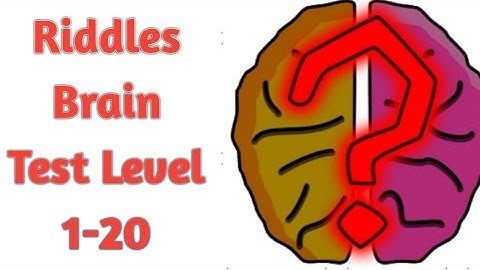 Riddles : Brain Test Level 1-20 WalkThrough | Fazie Gamer