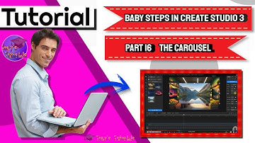 Baby Steps In Create Studio 3 Part 16 The Carousel. #tutorial #createstudio3 #animation #carousel