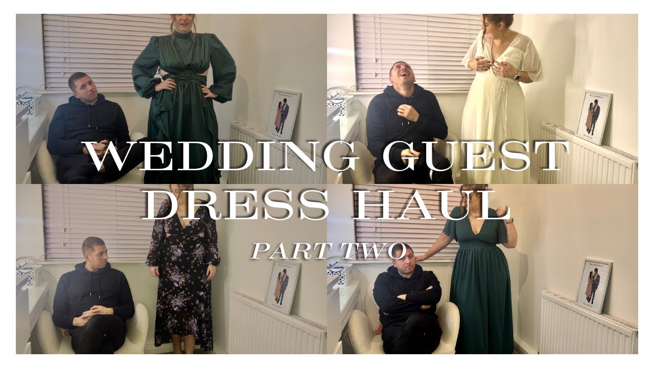 WEDDING GUEST DRESS HAUL & TRY-ON