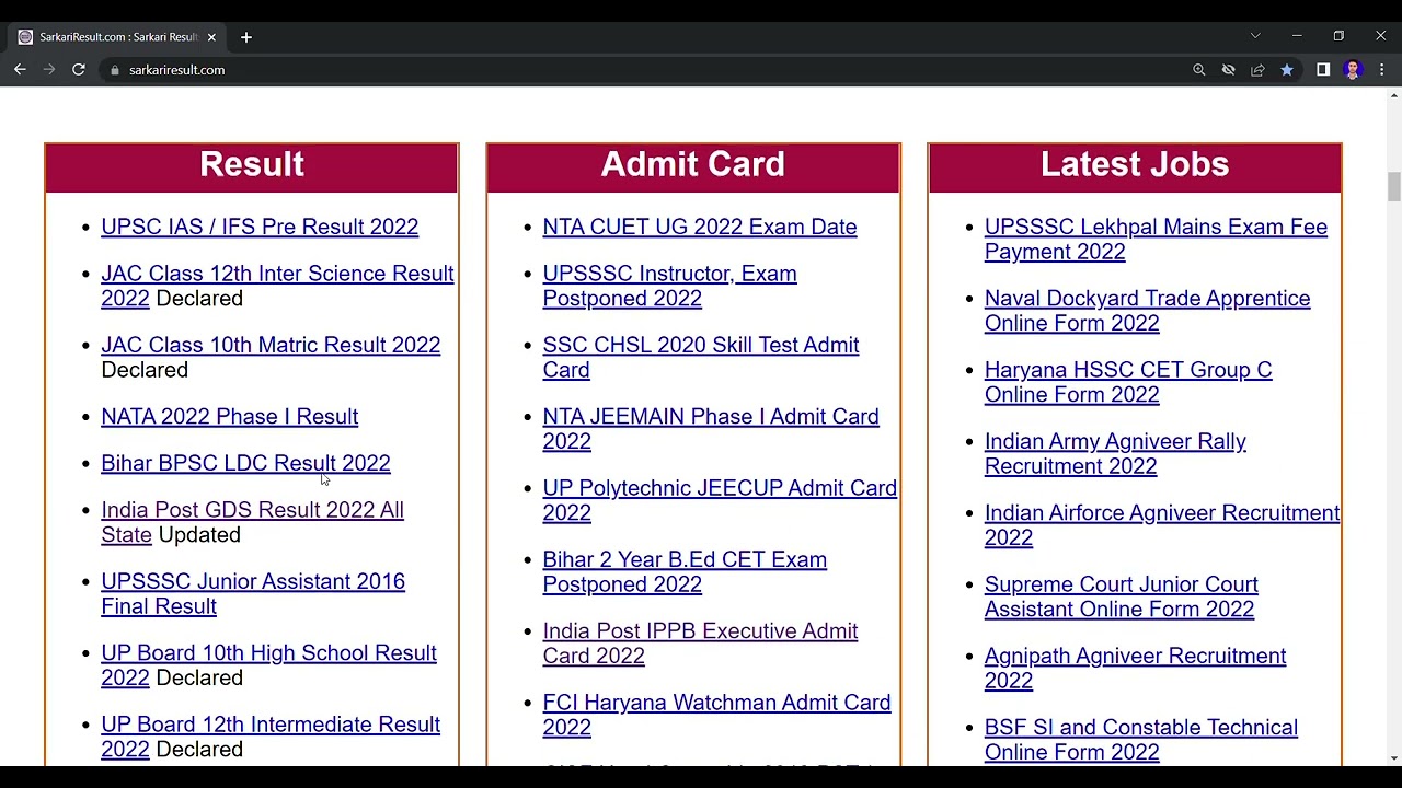 Bihar gds result 2022