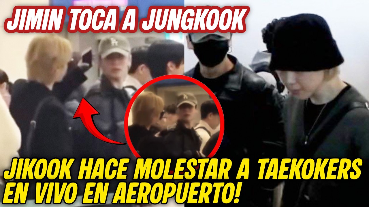 JIKOOK В ПРЯМОМ ЭФИРЕ ДЛЯ TAEKOOKЕРОВ, КОТОРЫЕ НЕ ВЫНОСЯТ ФЛИРТ В АЭРОПОРТУ