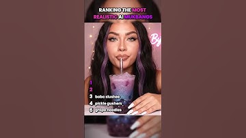Ranking The Most Realistic AI Mukbangs #shorts