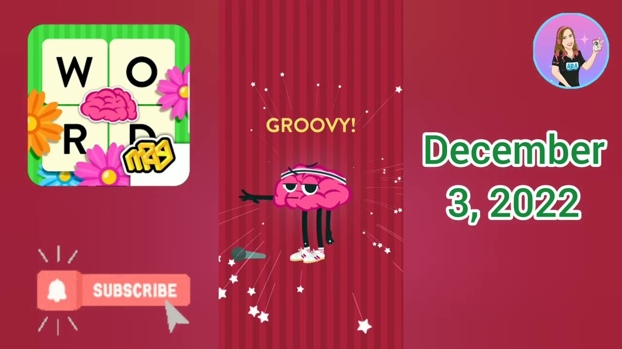 WordBrain - Holiday Event December 3, 2022 Solution