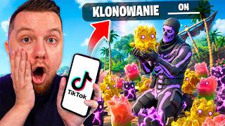 KLONOWANIE MITYCZNYCH DUSZKÓW czyli TikToki z Fortnite
