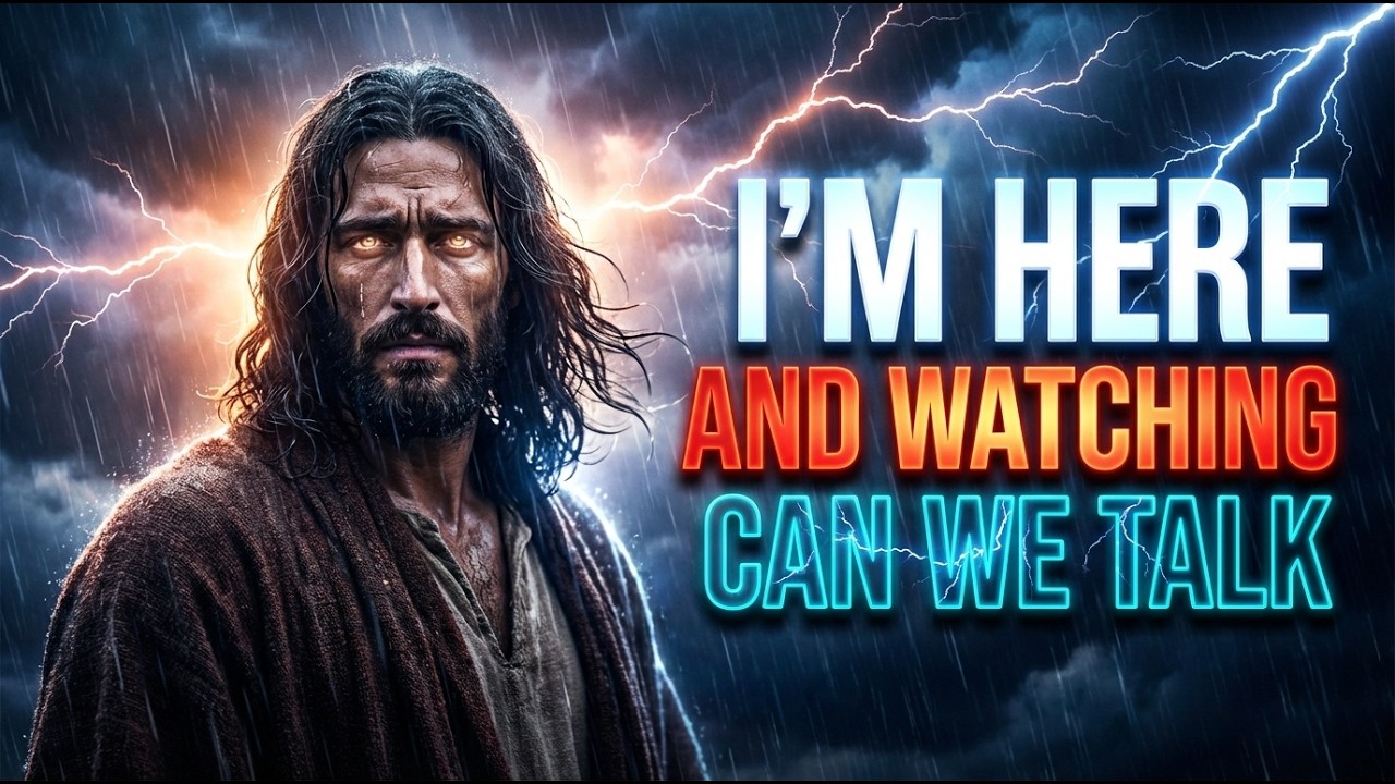 GOD SAYS: I'M HERE AND WATCHING CAN WE TALK? GOD MESSAGE NOW | GOD MESSAGE TODAY