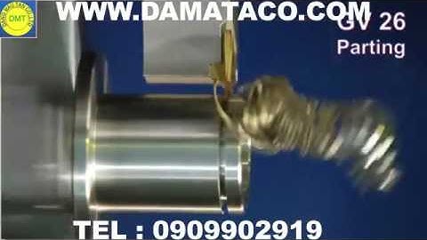 Dao tiện chích rãnh , cắt đứt ( DAMATACO )