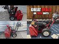 The Story Behind How We Acquired These 3 Snow Blower&#39;s