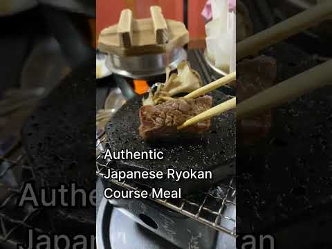 Authentic Japanese Ryokan Course Meal