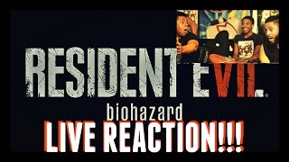 Resident Evil 7 [biohazard] E3 2016 Trailer Live Reaction!