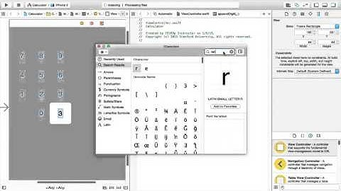 Developing iOS 8 Apps with Swift: 2. More Xcode and Swift, MVC (Stanford)