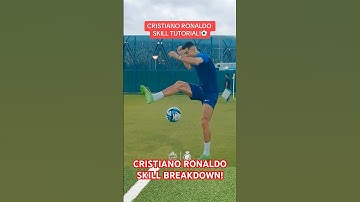 CRISTIANO RONALDO SKILL BREAKDOWN! ⚽️🔥 #football #soccer #skills #tutorial