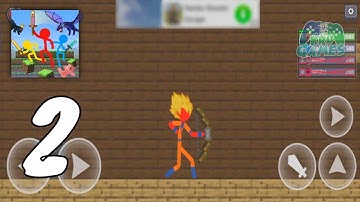 Stickman Combat: Craft War Gameplay Walkthrough #2 (Android, IOS)