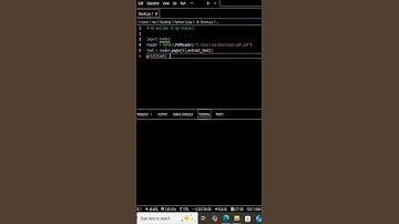 PDF to Text in Seconds! Python Hack You Need #automation #learnpython #coding #python