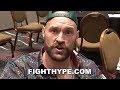 TYSON FURY DEFENDS KSI VS. LOGAN PAUL 2 AND PREDICTS THE WINNER; EXPLAINS WHY