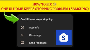 How To Fix "One UI Home Keeps Stopping(Samsung)" Problem|| Tech Issues Solutions