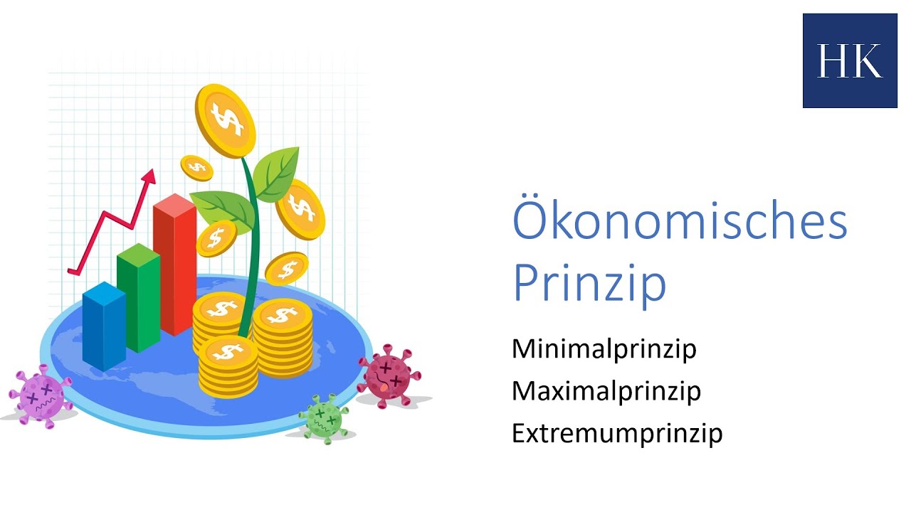 Ökonomisches Prinzip (Minimalprinzip \u0026 Maximalprinzip) - einfach erklärt!