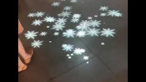 Defi interactive floor Christmas effects 1600150628139
