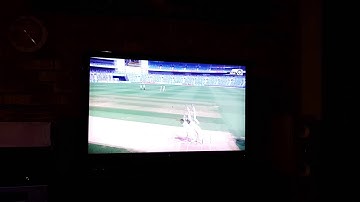 Don Bradman Cricket 14 What an outside edge!!