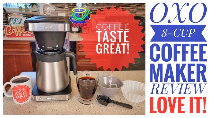 OXO 8 Cup Coffee Maker Review 2024: What's All the Fuss About?