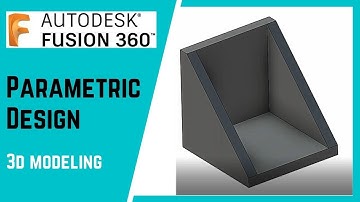 Parametric design | Autodesk fusion 360 tutorial for beginners