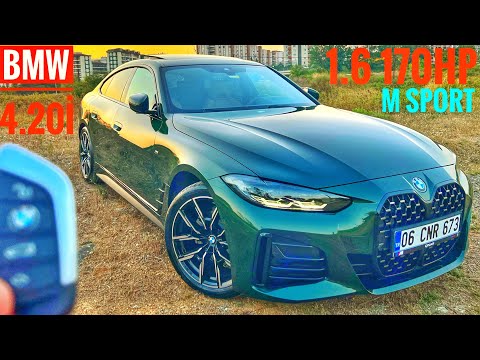 YENİ BMW 4.20i M SPORT | GERİ SÜRÜŞ ASİSTANINI DENEDİK | 1.6 170HP GRANCOUPE