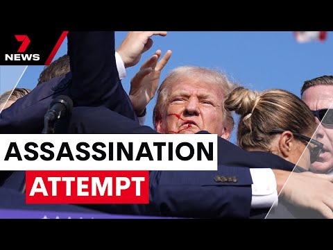 Assassination attempt on Trump | 7NEWS
