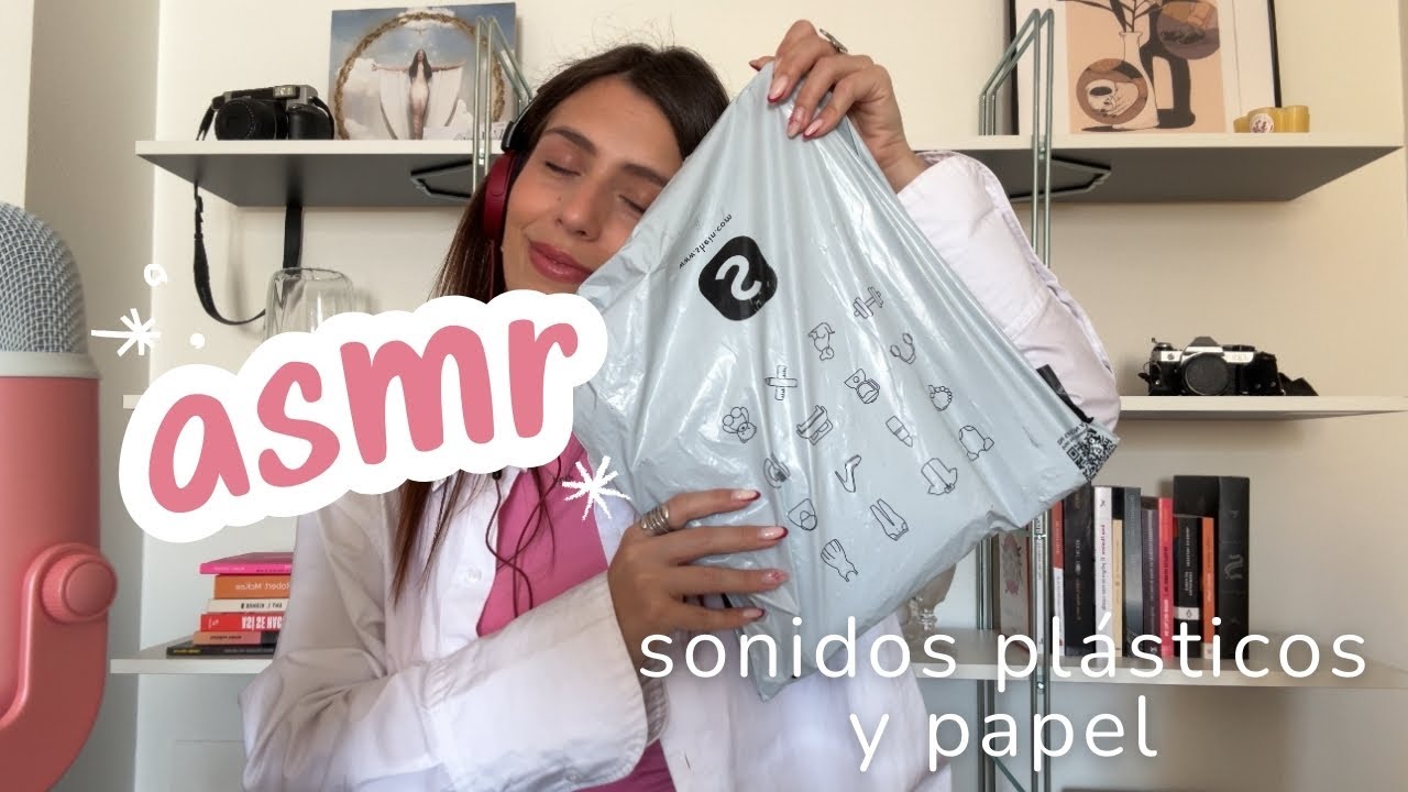 Asmr soft spoken unboxing shein Papeleria 📏🗒️😴💤