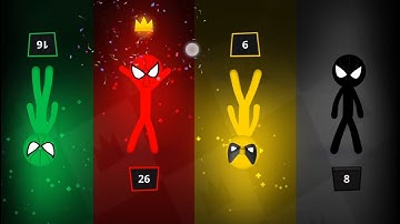 Stickman Party - Gameplay Random Funny MiniGames, 1 2 3 4 Plyer New Update - ShiftGameplay part 67