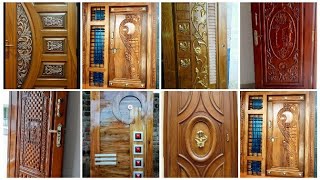 Top 40 Single wooden door design for home/Main door design for house/Front door design ideas