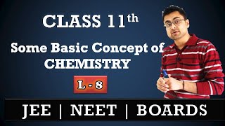 Some Basic Concepts of Chemistry || L-8 || Formula | Molecular | Atomic Mass || JEE || NEET ||BOARDS