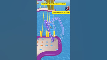 Bridge Race 🤡  #Game Level 135 #gameplay #shorts #bridgerace #racegame