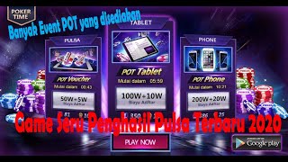 Game Seru Penghasil Pulsa Terbaru 2020 - Poker Time Pulsa Texas Holdem Part1 screenshot 1