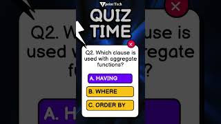 MySQL MCQs | MySQL Interview Questions & Answers | Tpoint Tech
