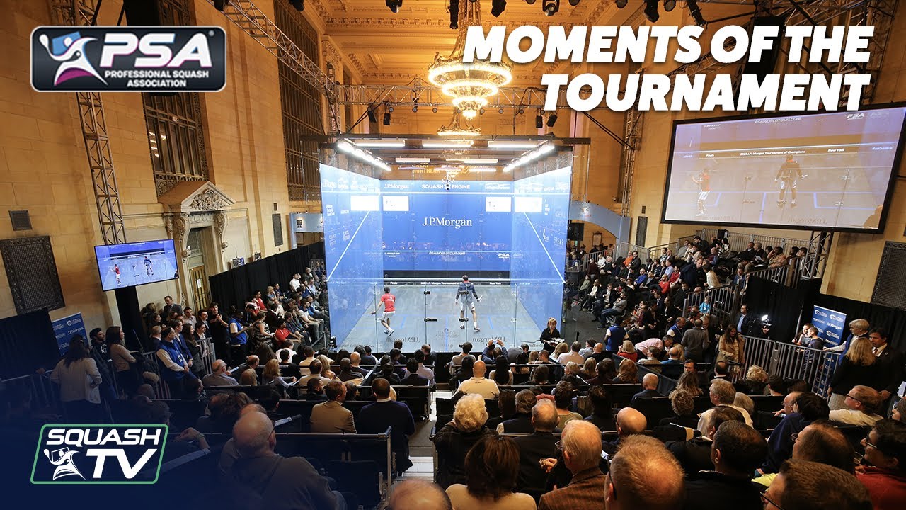 Monet radar Vil ikke Squash: J.P. Morgan Tournament of Champions 2020 - Moments of The Tournament  - YouTube