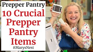 Did You Forget to Stock These 10 CRUCIAL Prepper Pantry Items? Stock Up Now for Total  Preparedness!