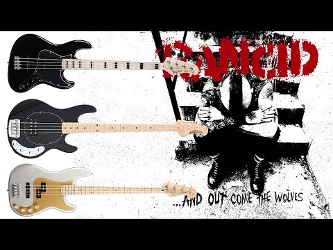 Bass comparison - Fender Precision Bass, Tagima Jazz Bass and Music Man Stingray - Rancid Old Friend