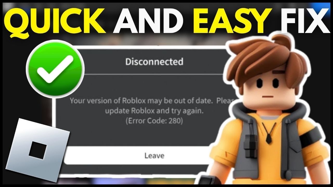How to FIX Roblox ERROR Code 280 NOW! (Step-By-Step 2026) - YouTube