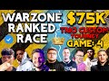 *NEW* $75K Warzone Ranked Race Trio Custom Tournament! Day: 1 / Game: 4