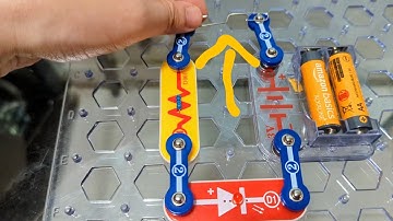 Conduction Detector - Elenco Snap Circuits Extreme Electronics Hobby Kit Project 9