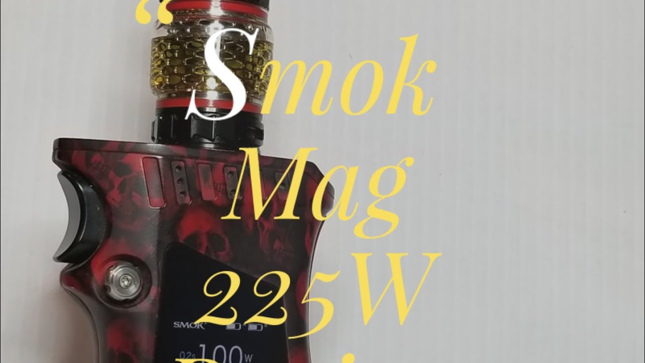 smok mag 225 Smok MAG 225w TC Starter Kit UK 30ml E Liquid Free Delivery £54.99