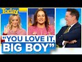 Jacqui Lambie calls out Karl's ‘love-handles’ | Today Show Australia