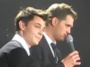 Michael Buble & Leon Jackson Lost Glasgow FRONT RO...