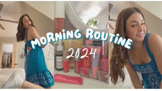 My morning routine for 2024! | GRWM for church ☀️