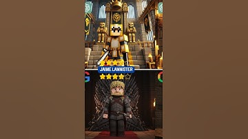 ChatGPT vs Gemini: In the world of GAMES OF THRONE #minecraft #chatgpt #competition #gemeni #img