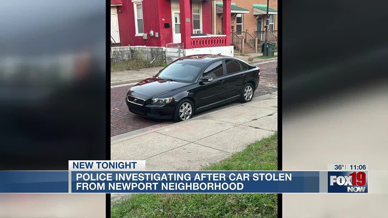 Newport car thieves caught on security camera video - YouTube